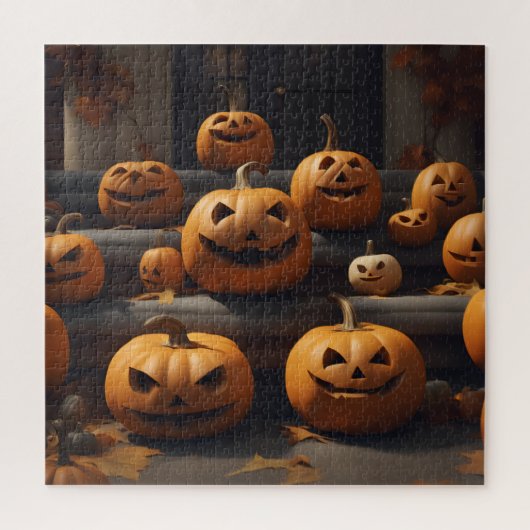 Puzzle décoration d'halloween (Vertical)