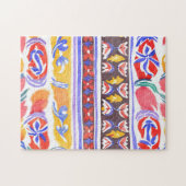 Puzzle décoration traditionnelle roumaine (Horizontal)