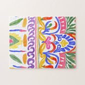 Puzzle décoration traditionnelle roumaine (Horizontal)