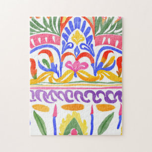 Puzzle décoration traditionnelle roumaine