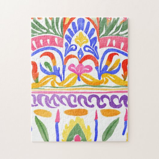 Puzzle décoration traditionnelle roumaine (Vertical)