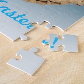 Puzzle décoré de panier d'oeufs (Côté)