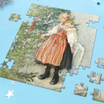 Puzzle Décorer l'arbre de Noël - Carl Larsson<br><div class="desc">Art suédois par l'artiste Carl Larsson. Une fille blonde en robe traditionnelle se tient sur une chaise pour décorer le sapin de Noël. Consultez le magasin pour la coordination des articles! À propos de l'artiste : Carl Larsson était peintre, illustrateur, graveur et écrivain suédois. Il se souvient surtout de ses...</div>