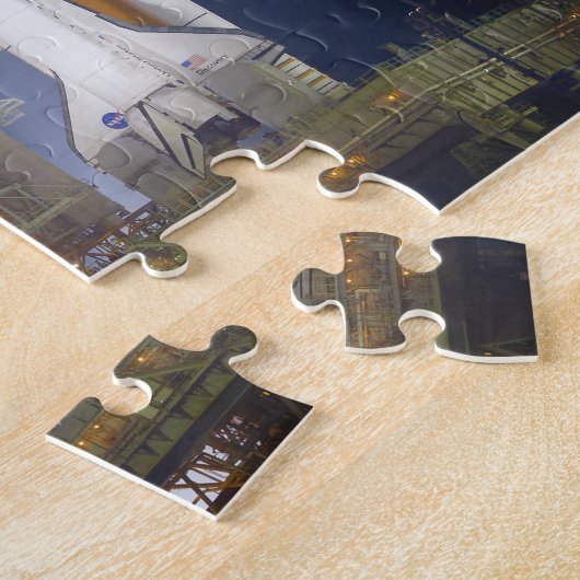 Puzzle Découverte de la navette spatiale au lancement du  (Côté)