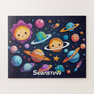 Puzzle Découverte de l'espace personnalisée