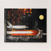Puzzle Découverte et Pleine lune de la navette spatiale e (Horizontal)
