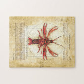 Puzzle d'écrevisses de Vitruvian (Horizontal)