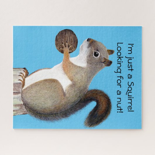 Puzzle d'écureuil (Horizontal)