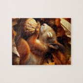 Puzzle d'écureuil dormant (Horizontal)