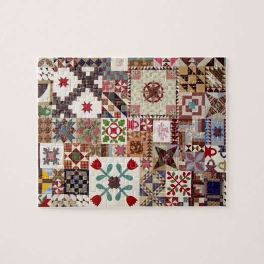 Puzzle d'édredon de choix multiple (Horizontal)
