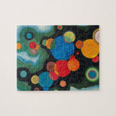 Puzzle Deepened Impulse Abstract Oil on Canvas Kandinsky (Horizontal)