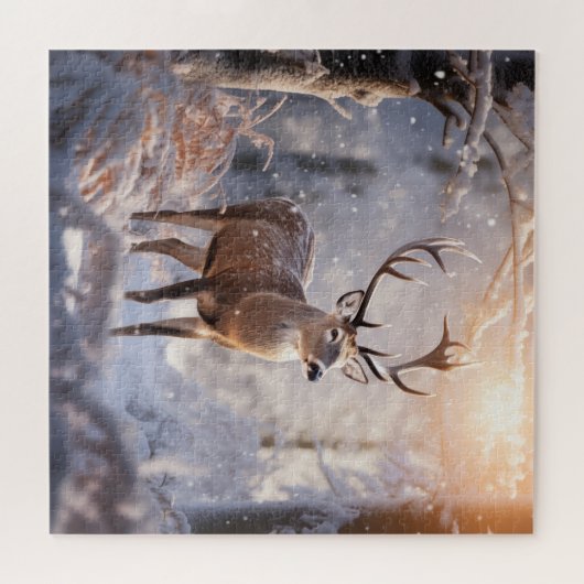 Puzzle Deer (Horizontal)