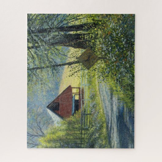 Puzzle "Deer Crossing" (Vertical)