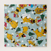 Puzzle Deer Festive : Design Motif de Noël (Horizontal)
