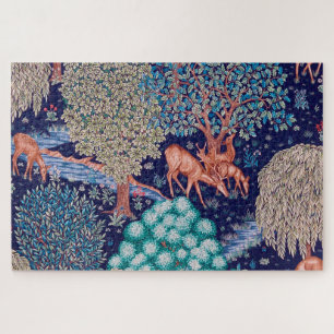 Puzzle Deers dans The Forest, William Morris