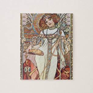 Puzzle Déesse Art Nouveau