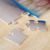 Puzzle Déesse aux yeux bleus avec des larmes d'or (Côté)