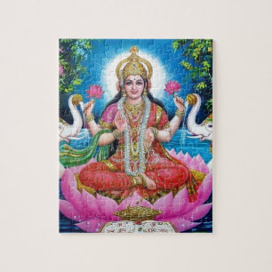 Puzzle Déesse de Lakshmi de l'amour, de la prospérité,