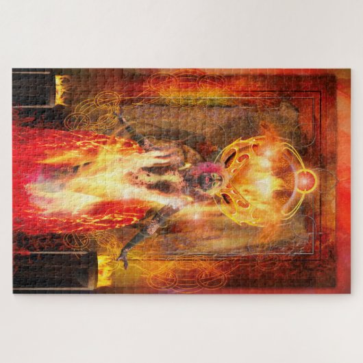 Puzzle Déesse du feu PELE (Horizontal)