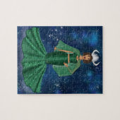 Puzzle Déesse du Taurus zodiaque dans l'espace galaxique (Horizontal)