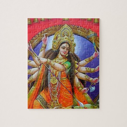 Puzzle Déesse Durga Shakti de guerrier (Vertical)