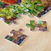 Puzzle Déesse grecque Chloris Jardin de printemps (Côté)