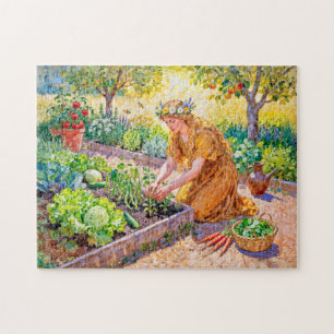 Puzzle Déesse grecque Déméter Récolte Jardin