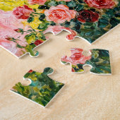 Puzzle Déesse grecque Flora dans un jardin (Côté)