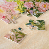 Puzzle Déesse grecque Flores dans le jardin (Côté)