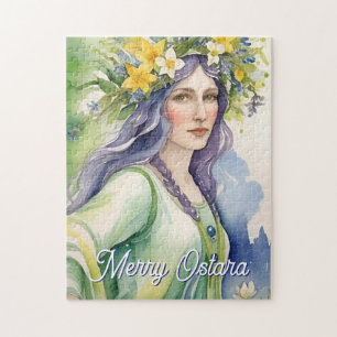 Puzzle Déesse Ostara Sabbat d'équinoxe de printemps Fête