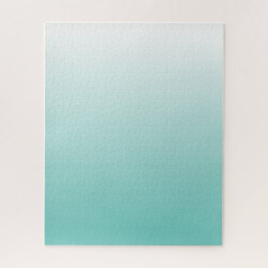 Puzzle Défendre l'ombre de dégradé Turquoise (Vertical)