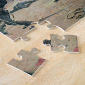 Puzzle Défense du fort : Les Indiens attaquent une (Côté)