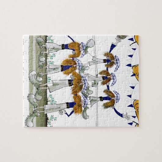 Puzzle défenseurs écossais (Horizontal)