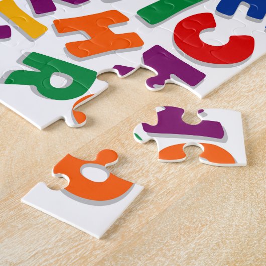 Puzzle Défi Alphabet (Côté)