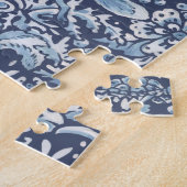 Puzzle Défi Bois Animal Bleu & Blanc Nature (Côté)