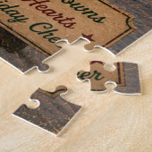 Puzzle Défi de Noël de la route 66 en Oklahoma (Côté)