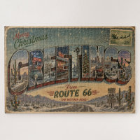 Défi de road trip de Noël sur la route 66
