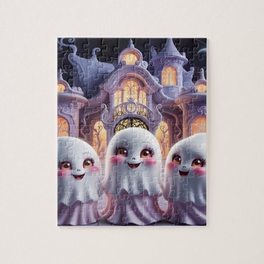 Puzzle Défi Jigsaw de la maison hantée (Vertical)