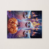 Puzzle Défi Jigsaw de la maison hantée (Horizontal)