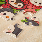 Puzzle Défilé d'amis fruits | Chibi d'animaux mignons (Côté)