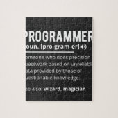 Puzzle Définition de programmeur drôle code développeur s (Vertical)