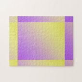 Puzzle Dégradé Abstrait Jaune à Violet (Horizontal)