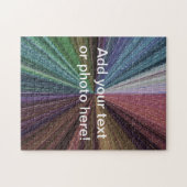 Puzzle Dégradé circulaire Terre arc-en-ciel (Horizontal)