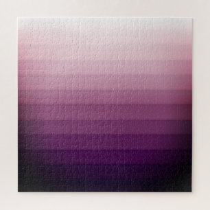 Puzzle Dégradé de couleur ombré abstrait Deep Purple