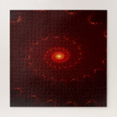 Puzzle Dégradé de l'étincelle rouge flamme (Horizontal)