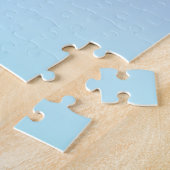 Puzzle Dégradé géométrique ombré bleu violet abstrait (Côté)