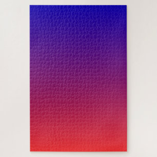 Puzzle Dégradé rouge pourpre bleu