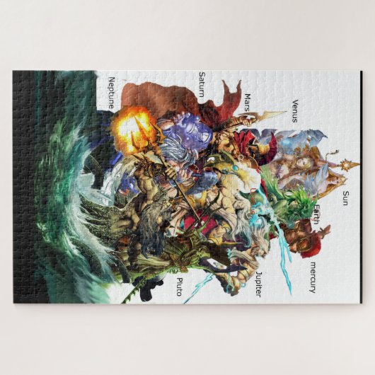 Puzzle déités cosmiques (Horizontal)