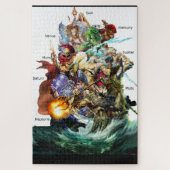 Puzzle déités cosmiques (Vertical)