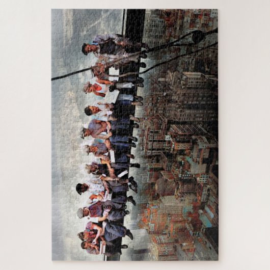 Puzzle Déjeuner Au-Dessus D'Un Gratte Skyscraper C1932 Co (Vertical)